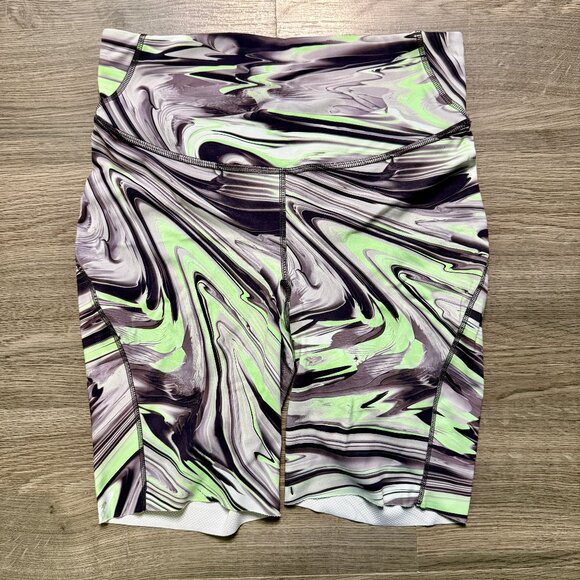 Lululemon Women's Base Pace High-Rise Short 8" - Green/Black/Grey - Picture 4 of 9